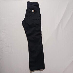 Carhartt B324 BLK Relaxed Fit Utility Carpenter Work Pant Twill Men's Size 33x32